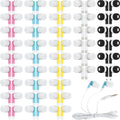 Kigeli 100 Pack Kids Bulk Earbud Headphones for Classroom Student Wired Headphones in-Ear Earbud 3.5 mm Disposable Earphones Set for Kids Adults Class School Library Museum Laptop(Multicolor)