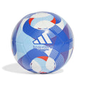 adidas Unisex-Adult Olympics Training Soccer Ball White/Solar Red/Clear Sky/Team Royal Blue 3