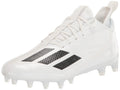 adidas Mens Adizero Football Shoe White/Black/White 14