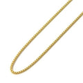 14K Yellow Gold High Polish Classic Box Link Chain Necklace - 26-inch