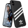 adidas iPhone X/Xs Black/White Originals Molded Phone Case iPhone adidas Case Drop-Resistant adidas Phone Case