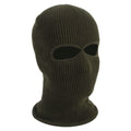2 Holes Full Face Cover Hood Knitted Balaclava Face Mask
