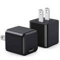2-Pack: Wemiss Mini 20W Fast Type C Wall Charger with PD 3.0