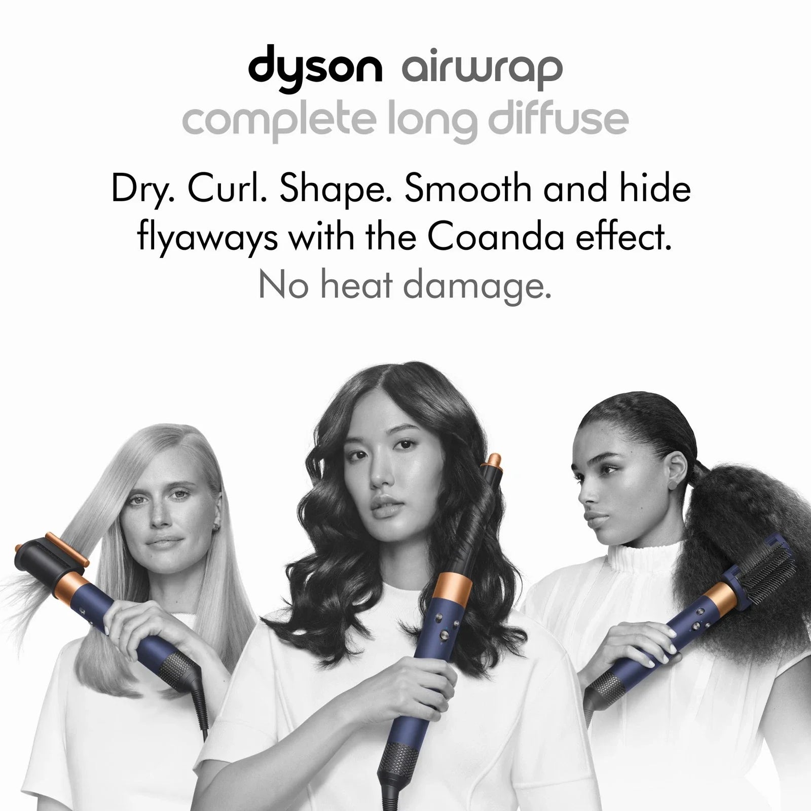 Dyson Airwrap™ Complete (Long) Diffuse | Prussian Blue/Copper | Refurbished