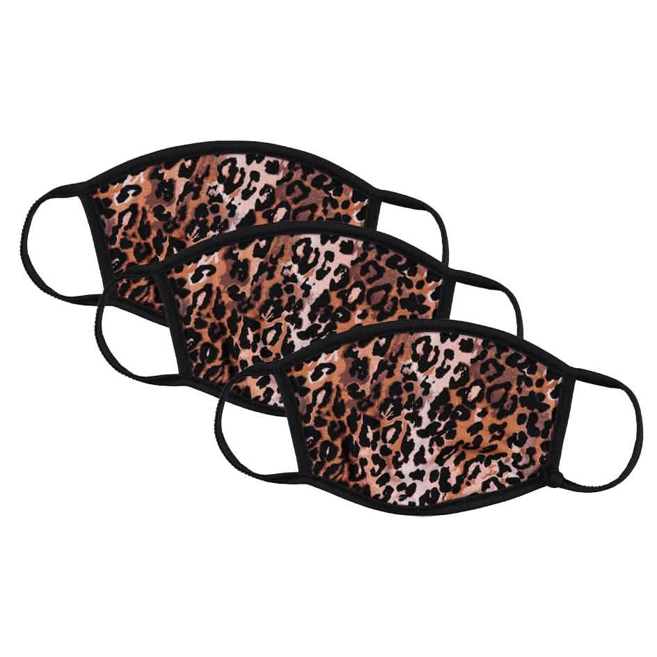3-Pack: Washable Reusable Non-Medical Fabric Face Masks
