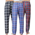 3-Piece: Mens Pajama Pants Loungewear Sleepwear Pijama