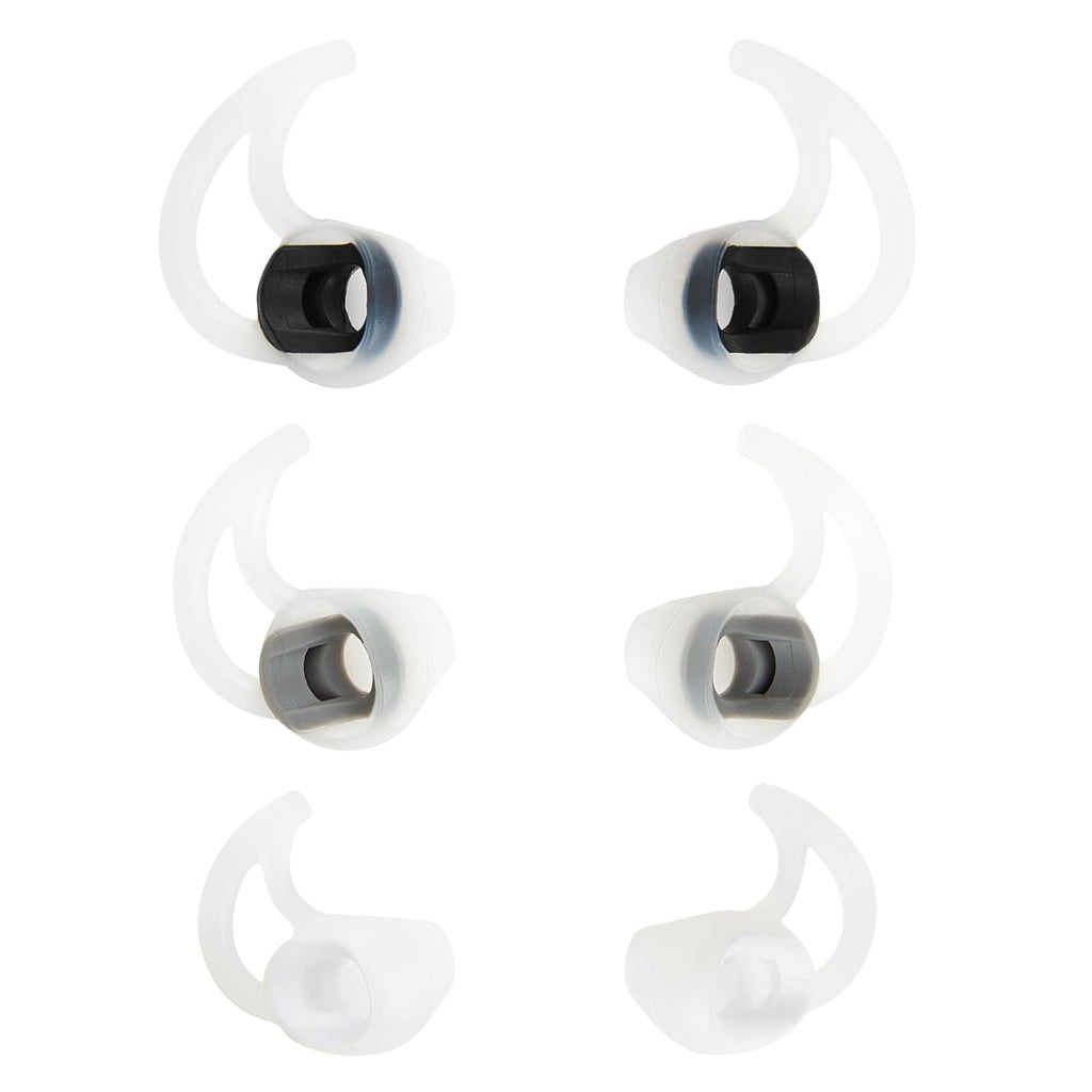WKYMY Silicone Earbud Replacement Tips Earbud Covers Compatible with Bose SoundSport Freestyle IE2 IE3 Headphone Ear Tips Rubber Tips 3 Pairs S M L