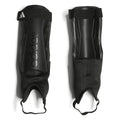 adidas Unisex-Adult Tiro Soft Ground Match Shin Guards Black/White/Iron Metallic Large