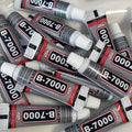 5-Pack: B-7000 Adhesive Glue for Jewelry, Plastic, Metal, Glass, Ceramic