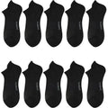 5-Pairs: Casual Ankle Boat Socks With Towel Bottom