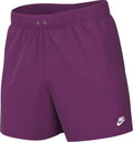 Nike Club Mens Woven Flow Shorts (Viotech/White FN3307-503) Size XX-Large