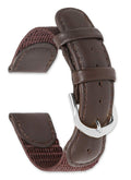 deBeer Swiss Army Watch Band Brown 19mm - Watch Strap