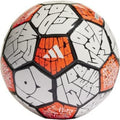 adidas Unisex-Adult Messi Club Ball White/Black/Solar Red 3