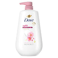 Dove Sakura Body Wash Uplift Sakura Blossom and Yuzu for 24hr Lotion-Soft Skin Moisturizing Skin Cleanser with No Sulfates No Parabens 30.6 Fl Oz