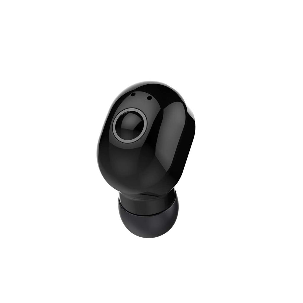AIYIBEN Bluetooth Wireless Earbud Mini Wireless Earbud Bluetooth V5.0 in Ear Headphone with 4-5 Hours Playtime Headset with Mic for iPhone iPad Samsung Galaxy LG and Smartphones (Black)