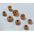 Earbud Tips Replacement Eartips Earbud Covers Headphone Earbud Tips Earbud Pads Replacement Ear Tips For Earbuds Compatible With Powerbeats 1 2 3 Wireless Beats By Dre Headphones4 Pairs (Light Brown)