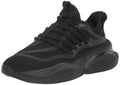 adidas Mens AlphaBoost V1 Running Shoe Black/Grey/Carbon 10.5