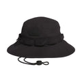 adidas Mens Parkview Boonie Bucket Hat with Adjustable Drawstring Black/Grey Six