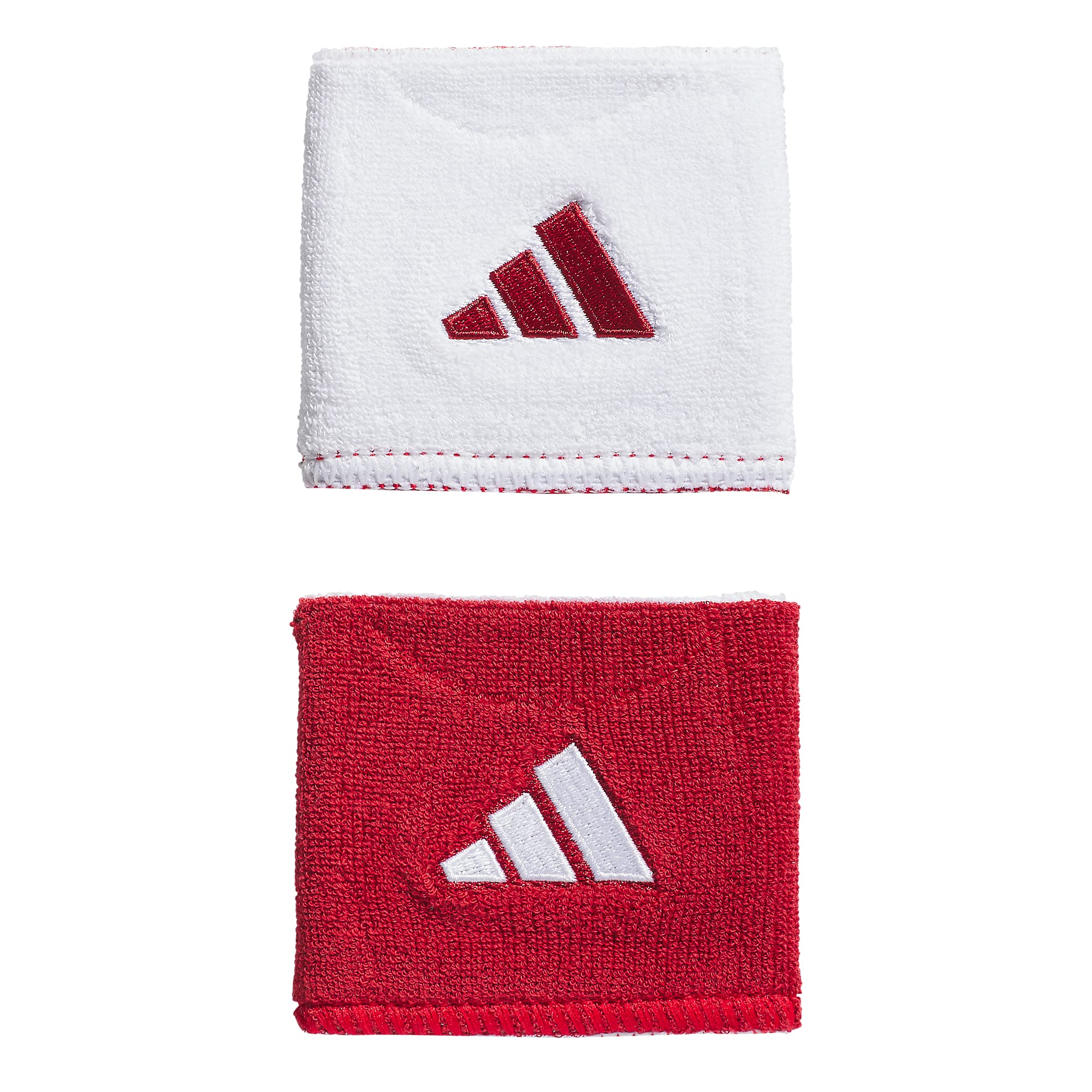 adidas Interval Reversible Wristband Team Power Red/White/2 One Size