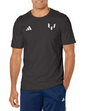 adidas Mens Messi Generic Short Sleeve T-Shirt Black