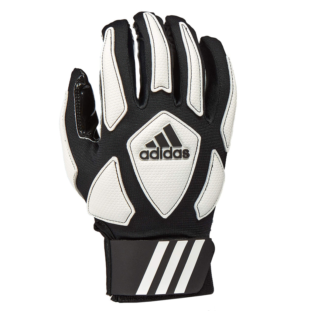 adidas Scorch Destroy 2 Youth Full Finger Linemans Gloves Black/White Medium