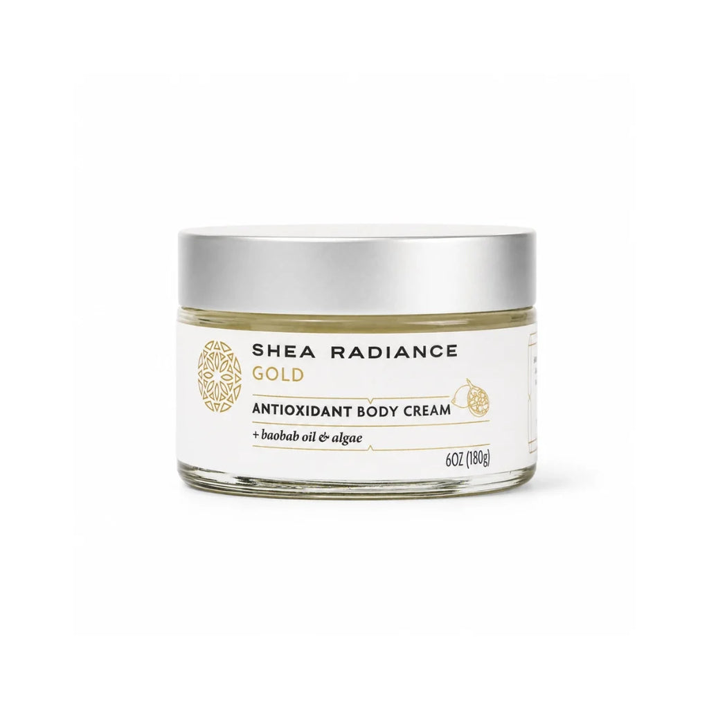 Antioxidant Body Cream for Dry & Sensitive Skin with Shea & Baobab Oil
