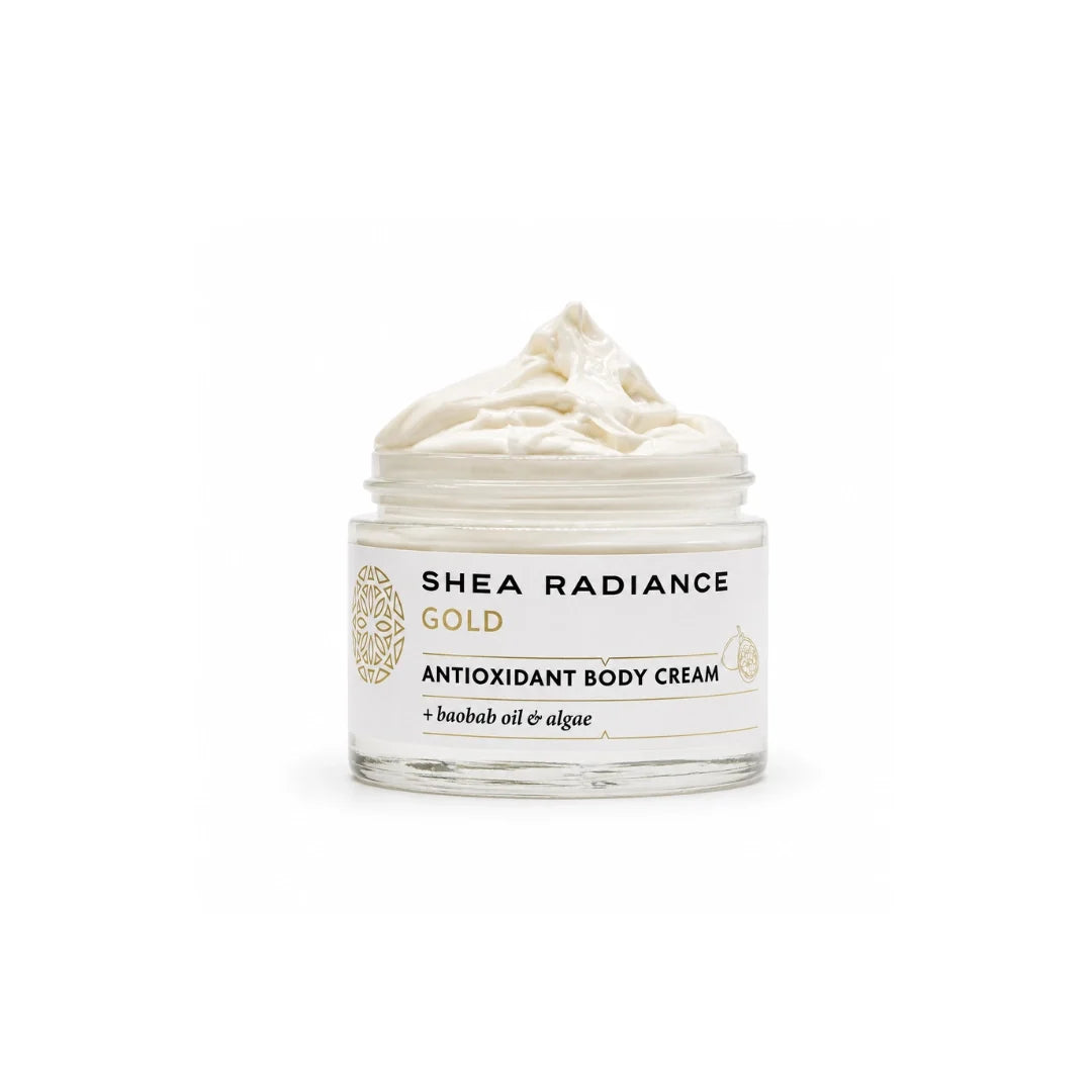 Antioxidant Body Cream for Dry & Sensitive Skin with Shea & Baobab Oil