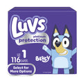 Luvs Platinum Protection Baby Diapers Size 1, 116 Count
