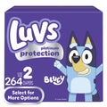 Luvs Platinum Protection Baby Diapers Size 2, 264 Count