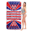 American Flag Beer Pong Cooler Float