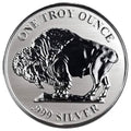 Asahi Buffalo REVERSE PROOF - 1 oz .999 Silver Round