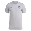 adidas Mens Size Short Sleeve Pre-Game T-Shirt Medium Grey Heather/Fc Cincinnati XX-Large Tall
