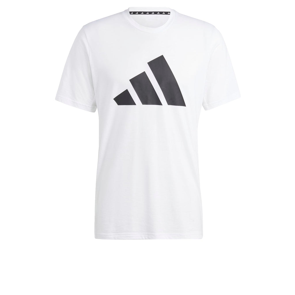 adidas Mens Standard Essentials Feelready Logo Training T-Shirt White/Black