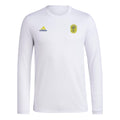 adidas Mens SC Long Sleeve Pre-Game T-Shirt White/Nashville Soccer Club 3X-Large