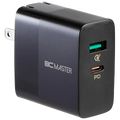 BCMASTER 2-Port Wall Charger 30W USB-C PD and 18W USB-A