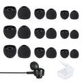 BlingKingdom 9 Pairs Replacement Earbuds Silicone Earbud Tips Earbuds Cap Earbud Cushions for Most in-Ear Earbuds 3 Different Size (S/M/L)