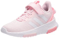 adidas Racer TR 2.0 Running Shoe Clear Pink/White/Super Pop 7 US Unisex Big Kid