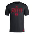 adidas Mens Short Sleeve Pre-Game T-Shirt Black/New York Red Bulls 3X-Large