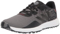 adidas Mens S2G Spikeless Golf Shoes Grey Four/Core Black/Grey Six 7