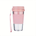 Portable Blender Usb Rechargeable Cordless Mini Personal Blender; Small Shakes Smoothie Fruit Juice Blender Cup For Home Outdoor Travel Office