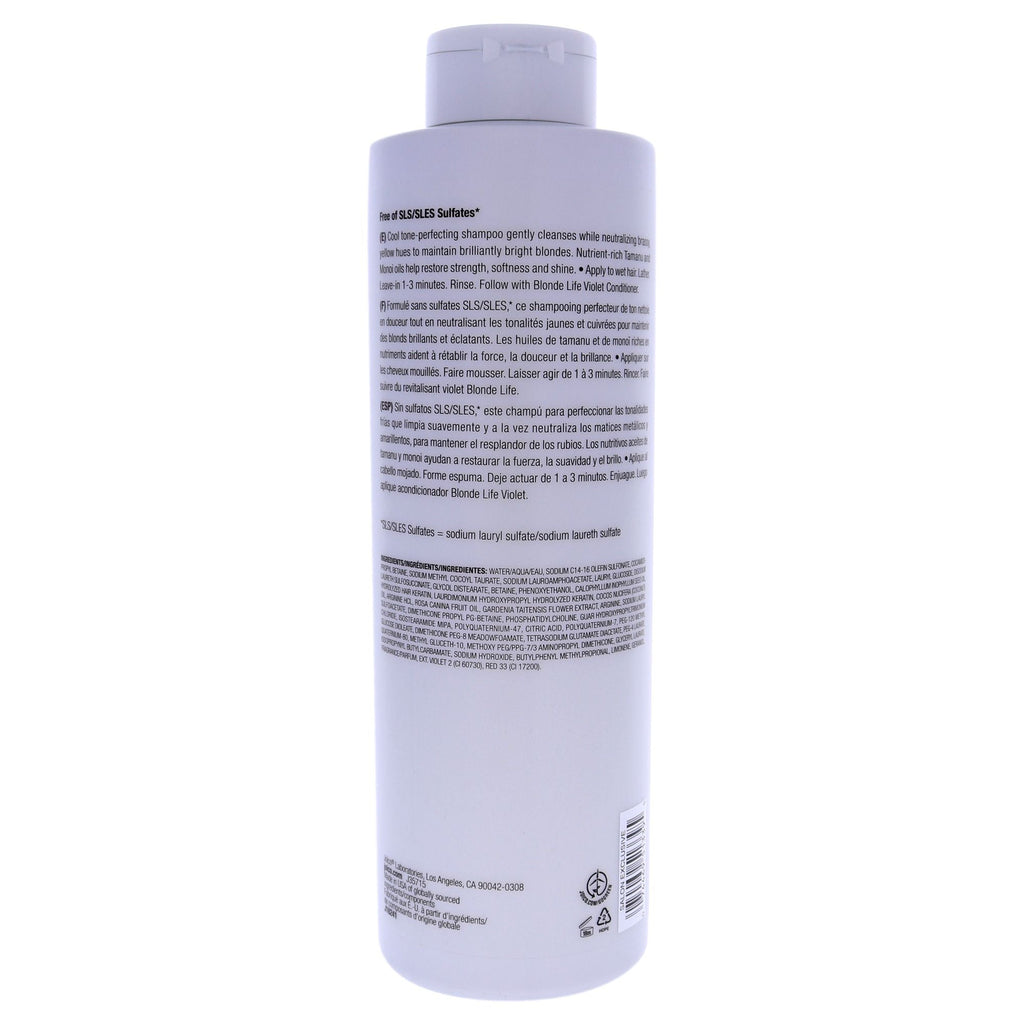 Blonde Life Violet Shampoo by Joico for Unisex - 33.8 oz Shampoo