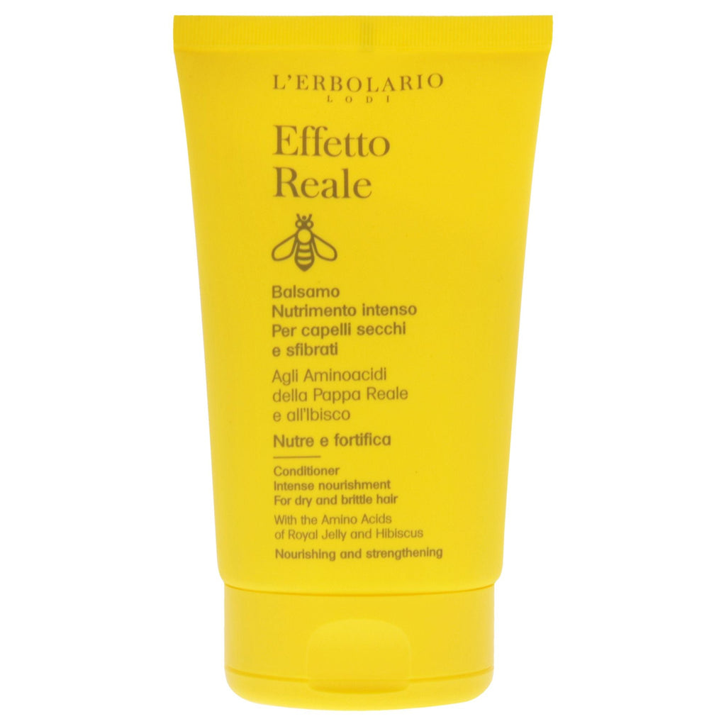 Effetto Reale Intense Nourishment Conditioner by LErbolario for Unisex - 4.2 oz Conditioner