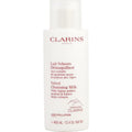 Clarins by Clarins Velvet Cleansing Milk with Alpine Golden Gentian & Lemon Balm Extracts --400ml/13.4oz