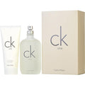CK ONE by Calvin Klein EDT SPRAY 6.7 OZ & SKIN MOISTURIZER 6.7 OZ