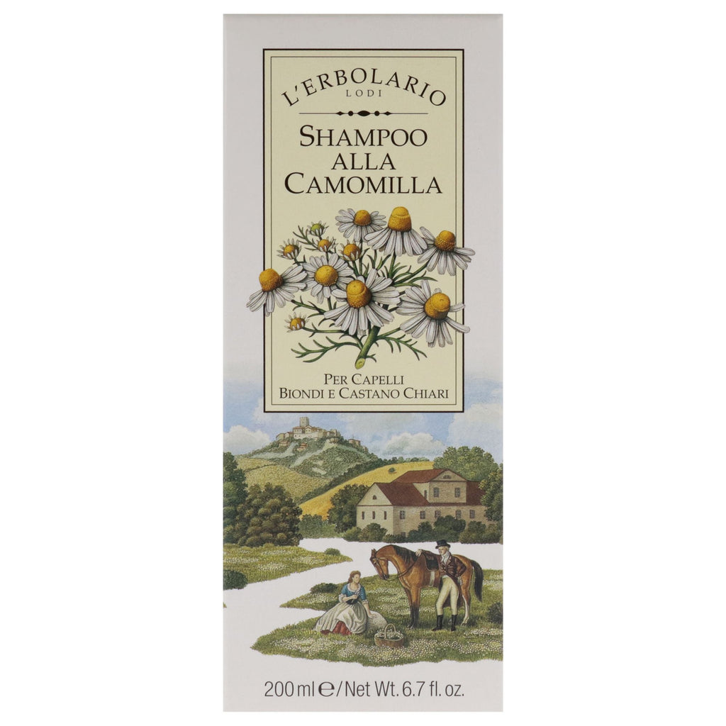 Blond and Light Brown Hair Shampoo - Chamomile by LErbolario for Unisex - 6.7 oz Shampoo