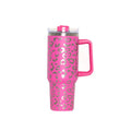 40oz Adventure Quencher Tumbler T hermos Vacuum Cups With Handle Stainless Steel Travel Water Cup Stay Ice Cold Car Coffee Mug