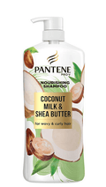 Pantene Pro-V Nourishing Shampoo, Coconut Milk & Shea Butter, 38.2 fl. oz.