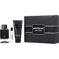 MONT BLANC EXPLORER by Mont Blanc EAU DE PARFUM SPRAY 3.3 OZ & SHOWER GEL 3.3 OZ & EAU DE PARFUM SPRAY 0.25 OZ MINI