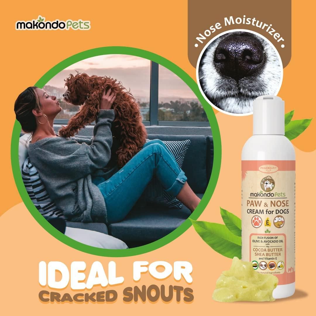 Natural Dog Paw Balm Non Waxy Formula Dog Nose Balm Snout Soother for Dogs Our Paw Cream for Dogs is a Must in Dog Bathing Supplies Ideal Dog & Cat Paw Balm to use After a paw Cleaner for Dogs