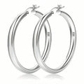 Elegant Daily Wear Round Circle Hoop Earrings